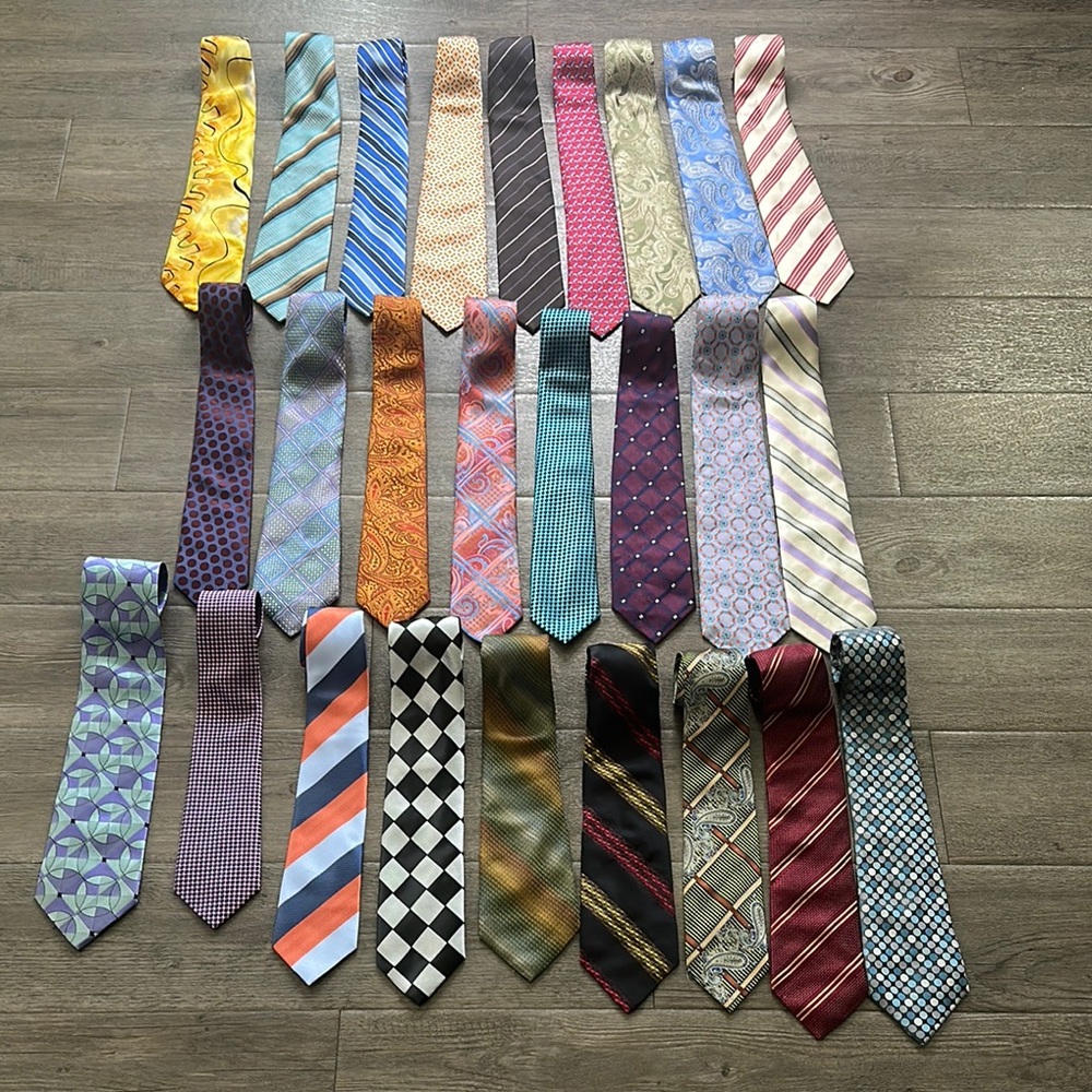 (63) Assorted Men's Ties Collection